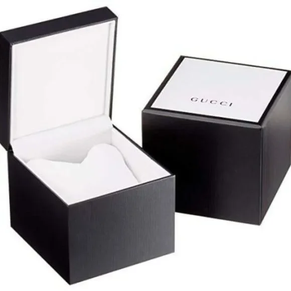 SALE! GUCCI 46MM STEEL WATCH! W/ BOX!